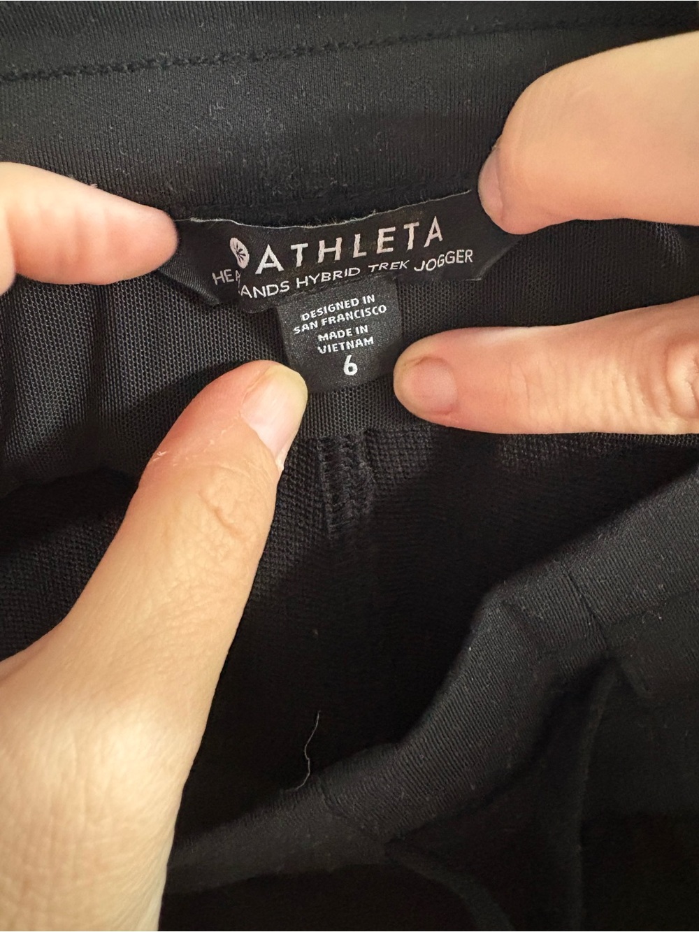 Athleta Black Hands Hybrid Trek Jogger - Women's